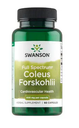 SWANSON Full Spectrum Coleus Forskohlii, 60 kapsułek
