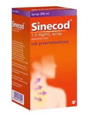 Sinecod syrop 1,5 mg/ml 200 ml (but.)
