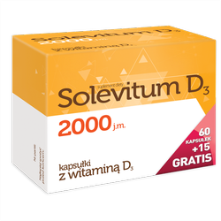 Solevitum D3 2000, 75 kapsułek