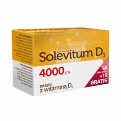 Solevitum D3 4000 75 tabletek
