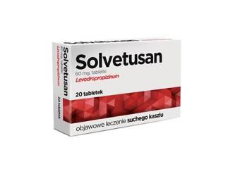 Solvetusan 0,06 g 20 tabletek