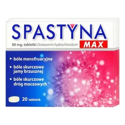Spastyna MAX tabletki 80 mg, 20 sztuk