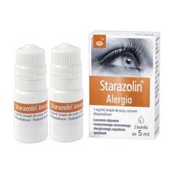 Starazolin Alergia krople do oczu, 1mg/ml, 2x5 ml