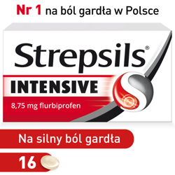 Strepsils Intensive, 16 tabletek do ssania
