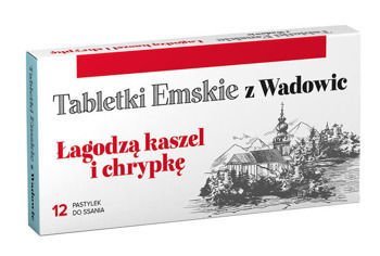 Tabletki Emskie z Wadowic x 12 pastyl.