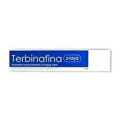 Terbinafina 10 mg/g krem