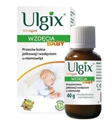 Ulgix Wzdęcia Baby emulsja doustna, 40g