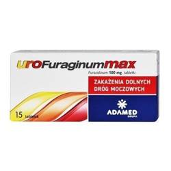 UroFuraginum Max 100 mg, 15 tabletek 