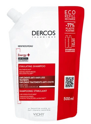 VICHY DERCOS Energy+ Szampon wzmacniający refill, 500 ml