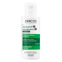 VICHY Dercos Szampon Przeciwłupieżowy DS włosy normalne i przetłuszczające się, 75 ml