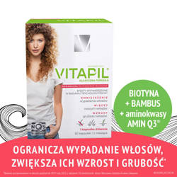 VITAPIL® klasyczna formuła – przy wzmożonym wypadaniu włosów, 60 kapsułek