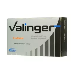 Valinger 25mg, 2 tabletki powlekane 