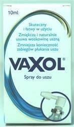 Vaxol do usuwania woskowiny usznej dla dzieci spray 10ml