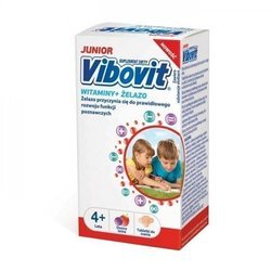 Vibovit Junior Wit.+Żelazo, 30 tabletek do ssania
