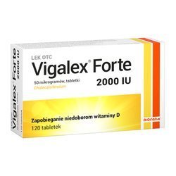 Vigalex Forte  2 000 I.U.120 tabletek