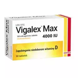 Vigalex Max 4 000 I.U., 90 tabletek