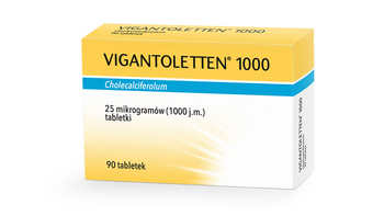 Vigantoletten 1000 j.m, 90 tabletek