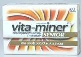 Vita-miner Senior , 60 drażetek