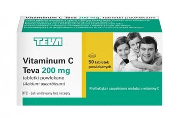 Vitamina C 200mg, 50 tabletek