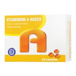 Vitaminum A 2 500 j.m./HASCO/, 50 kapsułek