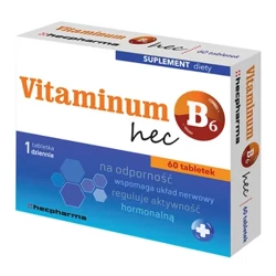Vitaminum B6 Hec 10 mg, 60 tabletek