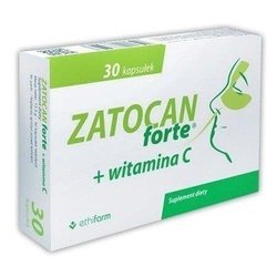 Zatocan Forte + witamina C, 30 kapsułek,