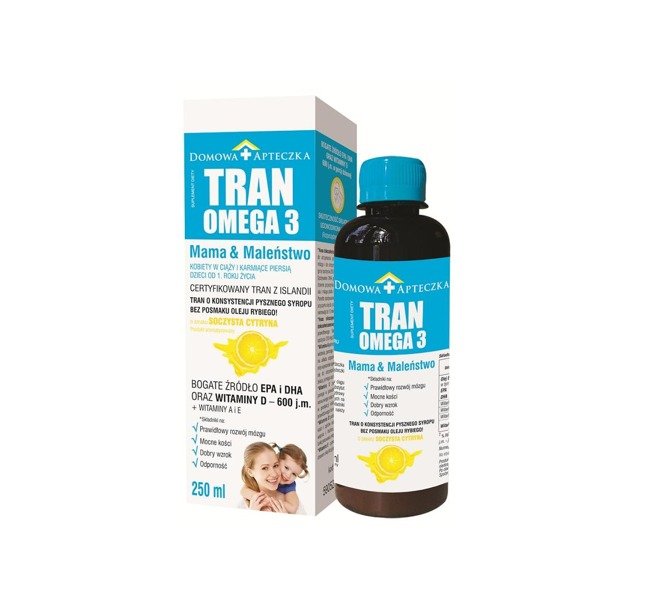 Tran Omega 3 Mama I Maleństwo 250ml Mama I Dziecko