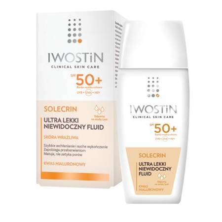  IWOSTIN SOLECRIN Ultra Lekki Fluid 50+, 40ml