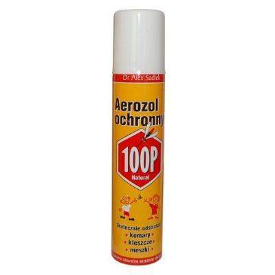 100P Aerosol ochrona przeciw komarom, kleszczom oraz meszkom, 75ml