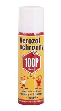 100P Aerosol ochronny przeciw komarom, meszkom i kleszczom, 75 ml