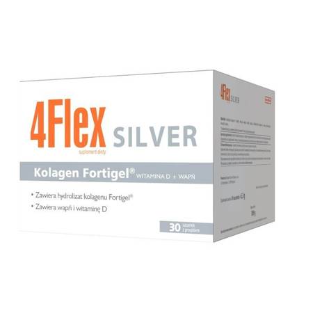 4 Flex Silver  30 saszetek , data ważności 2022/02/28