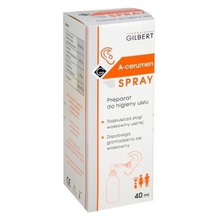 A-CERUMEN Spray, preparat do higieny uszu płyn 40ml