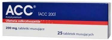 ACC MAX tabletki musujące 0,2 g, 25 tabletek