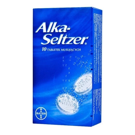 ALKA-SELTZER 324 mg, 10 tabletek musujących