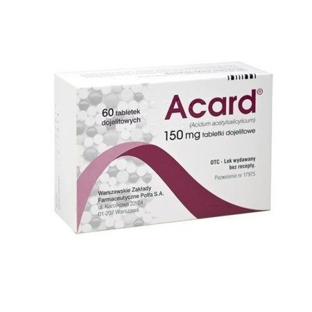 Acard 150 mg x 60 tabletek