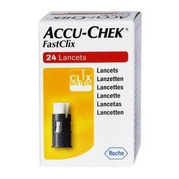 Accu-Chek FastClix 24 lancets 1 op