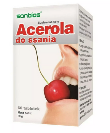 Acerola tabletki do ssania, 60 tabletek