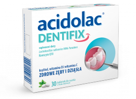 Acidolac Dentifix tabletki do ssania * 30