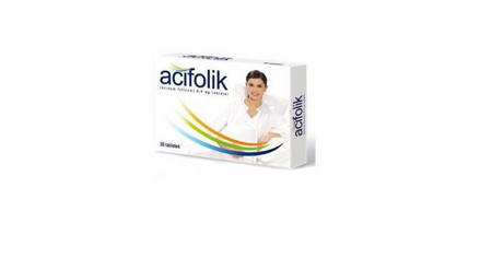 Acifolik tabletki 0,4 mg, 30 tabletek