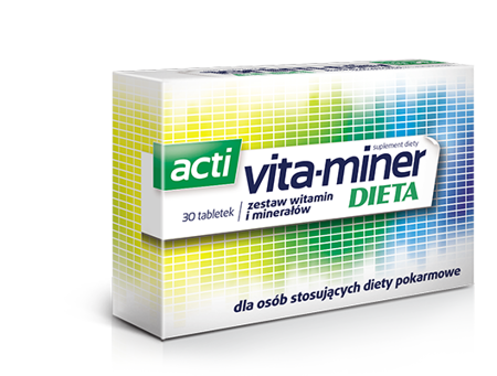 Acti Vita-miner Dieta tabletki *30