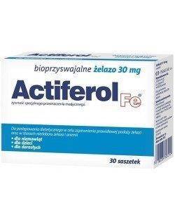 ActiFerol Fe 30 mg, 30 kapsułek data ważności 2023/09