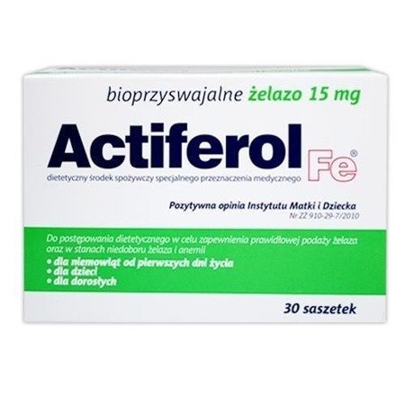 Actiferol Fe 15 mg, 30 saszetek