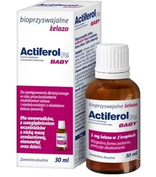 Actiferol Fe Baby zawiesina doustna, 30 ml