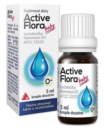 Active Flora BABY + krople, 5 ml