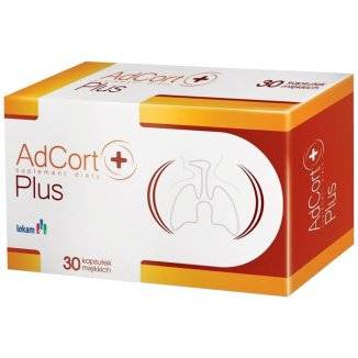 AdCort Plus, 30 kapsułki miękkie