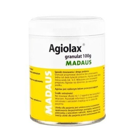 Agiolax granulat ziołowy 100 g