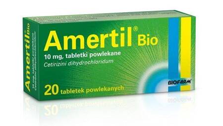 Amertil Bio 10mg, 20 tabletek