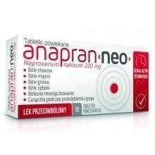Anapran Neo 220 mg x 10tabl.