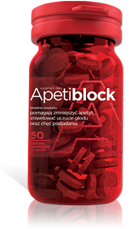 Apetiblock tabletki musujące do ssania x 50tabl.
