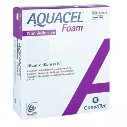 Aquacel Ag Foam, opatrunek nieprzylepny, 15 x 20 cm, 1 sztuka